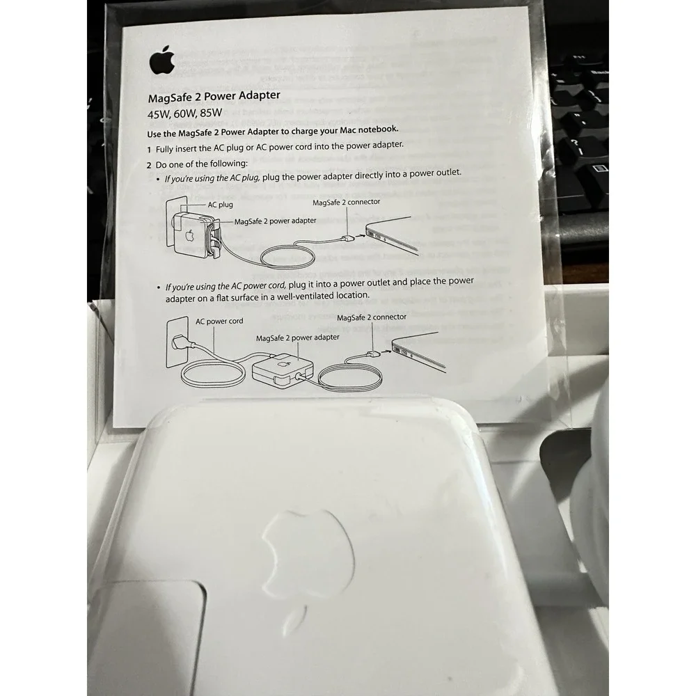 45W magsafe 2 Power Adapter For Apple Macbook ac cable charger